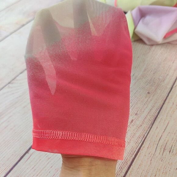 Victoria Sport Knockout Cali Haze Rainbow Mesh Tights sz M - Picture 7 of 11